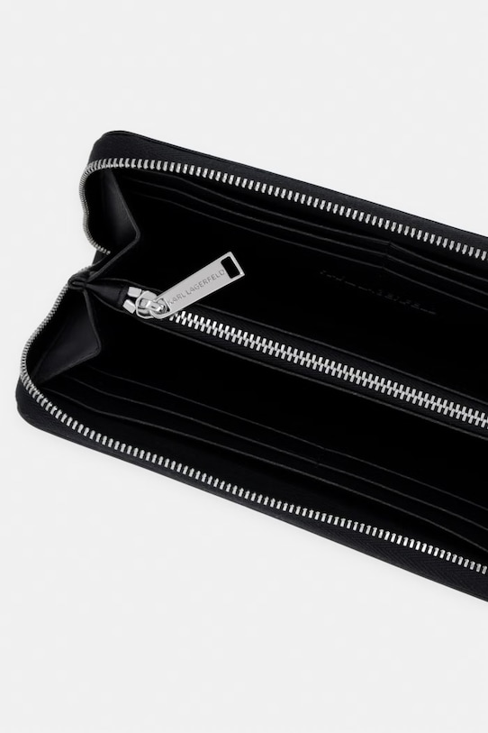 Akcesoria Karl Lagerfeld portfel damski IKON B2W32028 czarny