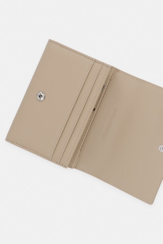 Akcesoria Karl Lagerfeld portfel damski K/AUTOGRAPH B2W32065 beżowy