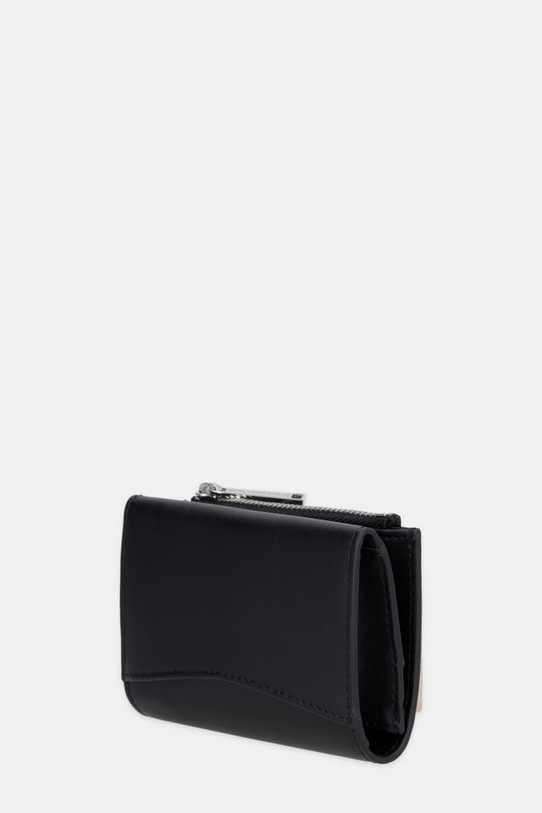 Karl Lagerfeld portfel damski skórzany K/SIGNATURE B2W32013 czarny SS26