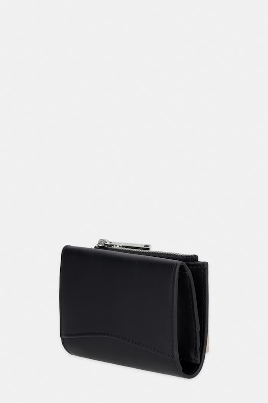 Karl Lagerfeld portfel damski skórzany K/SIGNATURE B2W32013 czarny SS26