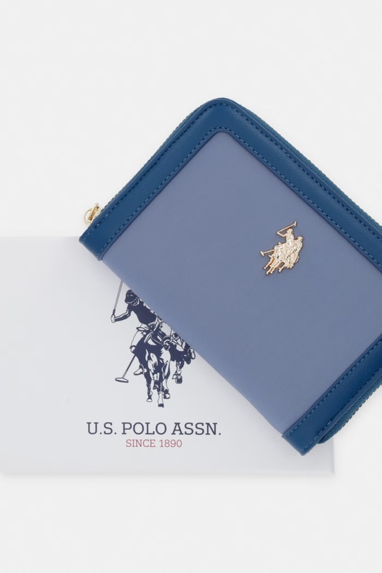 U.S. Polo Assn. portfel damski HOUSTON WEUHU6385WZC niebieski