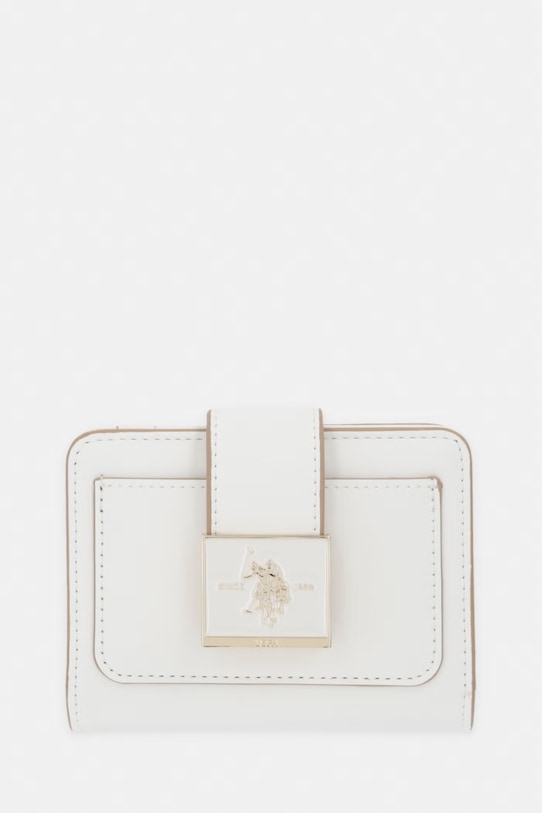 U.S. Polo Assn. portfel damski MARGARET beżowy WEUMF9048WVP
