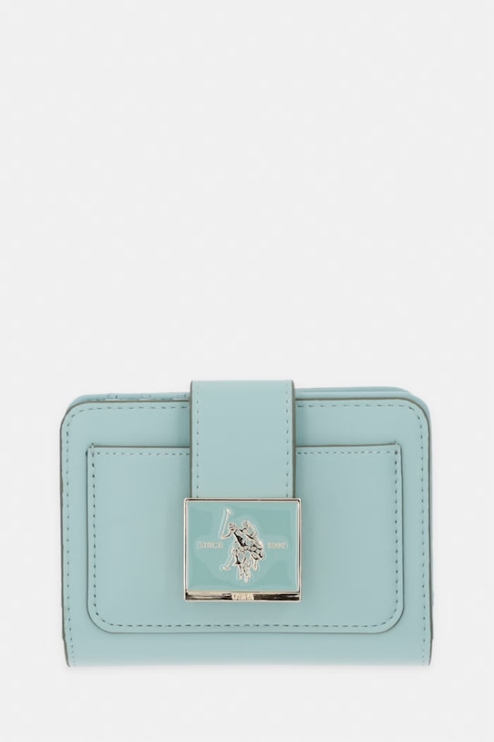 U.S. Polo Assn. portfel damski MARGARET turkusowy WEUMF9048WVP