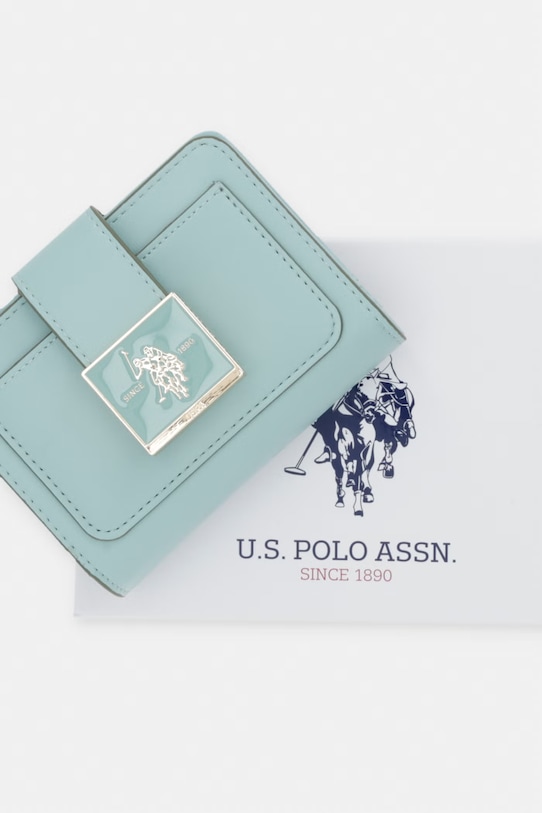 U.S. Polo Assn. portfel damski MARGARET WEUMF9048WVP turkusowy