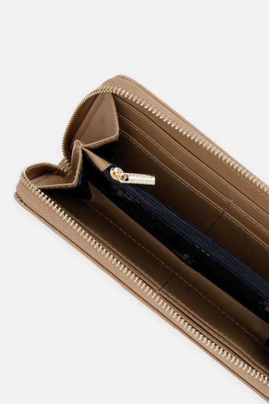 Akcesoria U.S. Polo Assn. portfel damski MARGARET WEUMF9049WVP beżowy