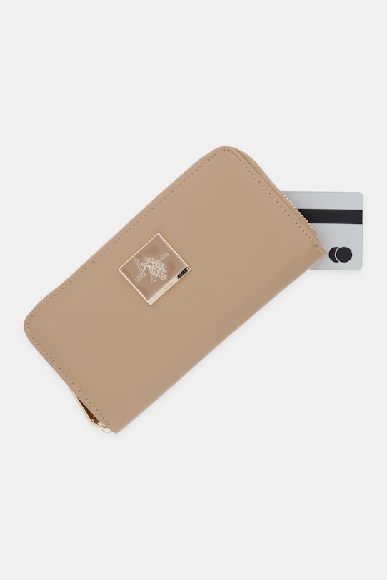 U.S. Polo Assn. portfel damski MARGARET beżowy WEUMF9049WVP