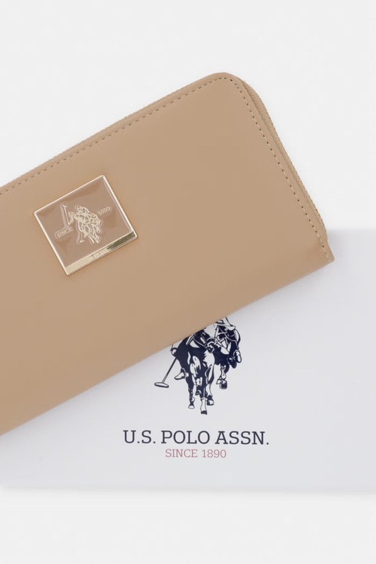 U.S. Polo Assn. portfel damski MARGARET WEUMF9049WVP beżowy