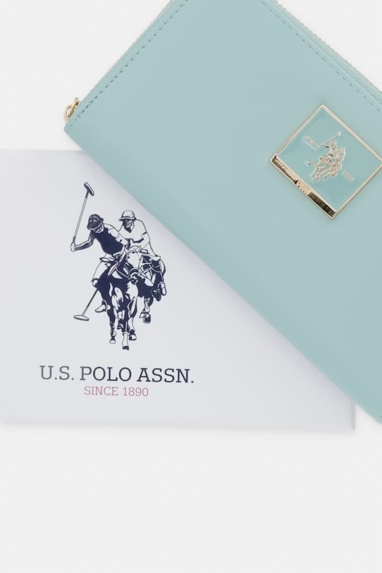 U.S. Polo Assn. portfel damski MARGARET WEUMF9049WVP turkusowy