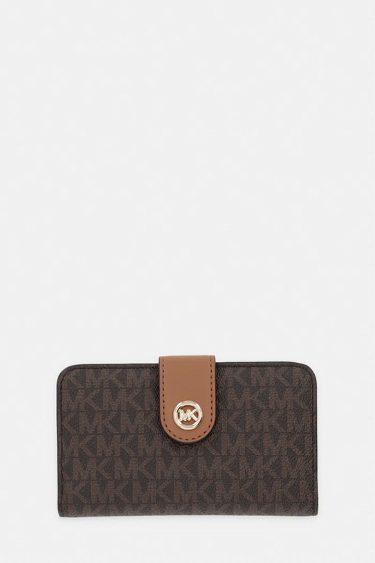 MICHAEL Michael Kors portfel imitacja skóry licowej brązowy 32S6G17F8B