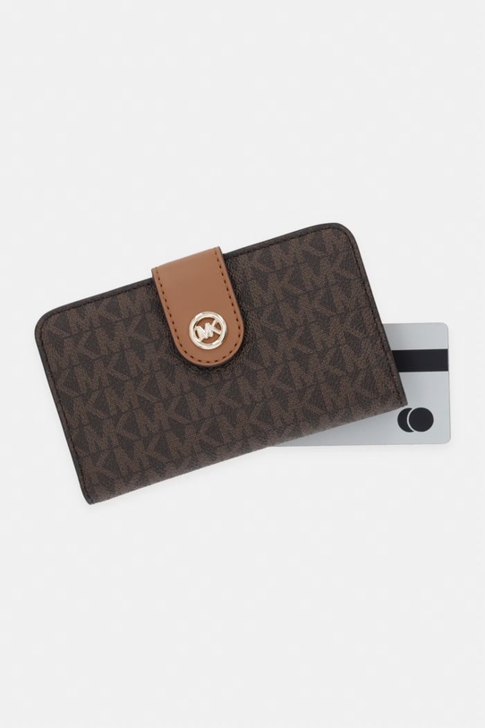 MICHAEL Michael Kors portfel brązowy 32S6G17F8B