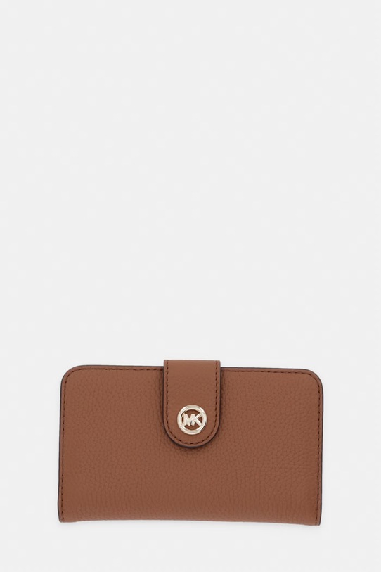 MICHAEL Michael Kors portfel skórzany skóra licowa brązowy 32S6G17F8L