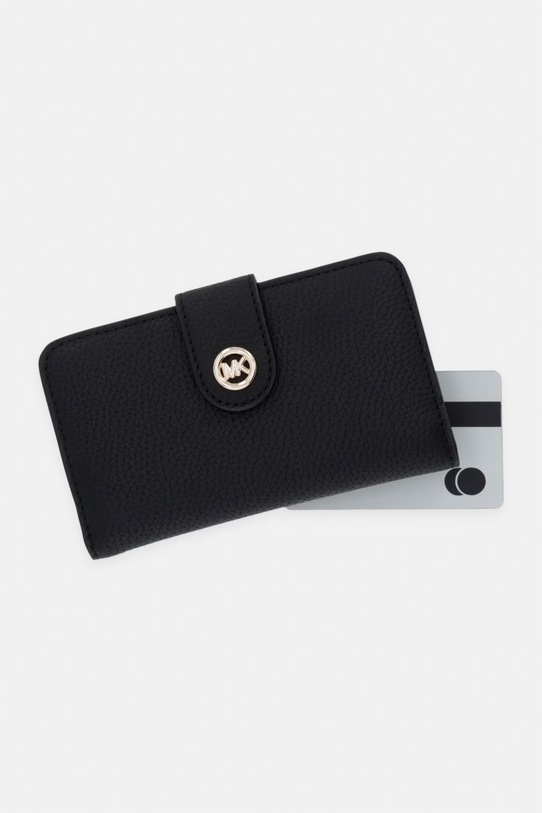 MICHAEL Michael Kors portfel skórzany czarny 32S6G17F8L