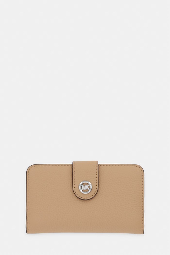 MICHAEL Michael Kors portfel skórzany skóra licowa brązowy 32S6S17F8L