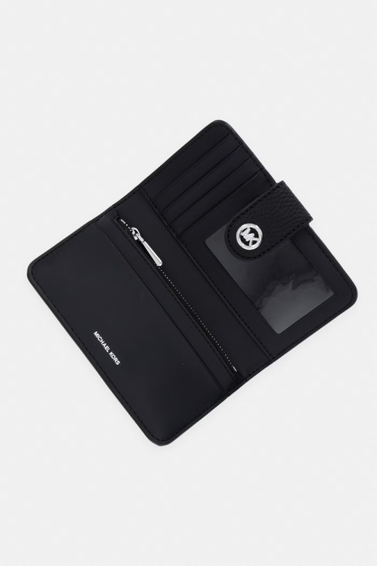 Akcesoria MICHAEL Michael Kors portfel skórzany 32S6S17F8L czarny