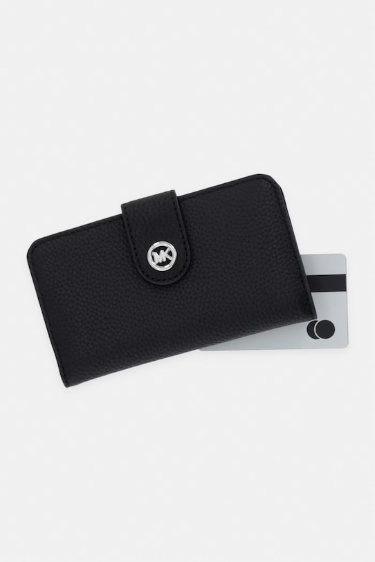 MICHAEL Michael Kors portfel skórzany czarny 32S6S17F8L