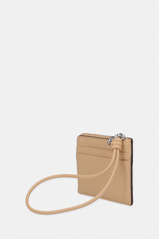 MICHAEL Michael Kors portfel skórzany 32S6SJ6W1L brązowy SS26