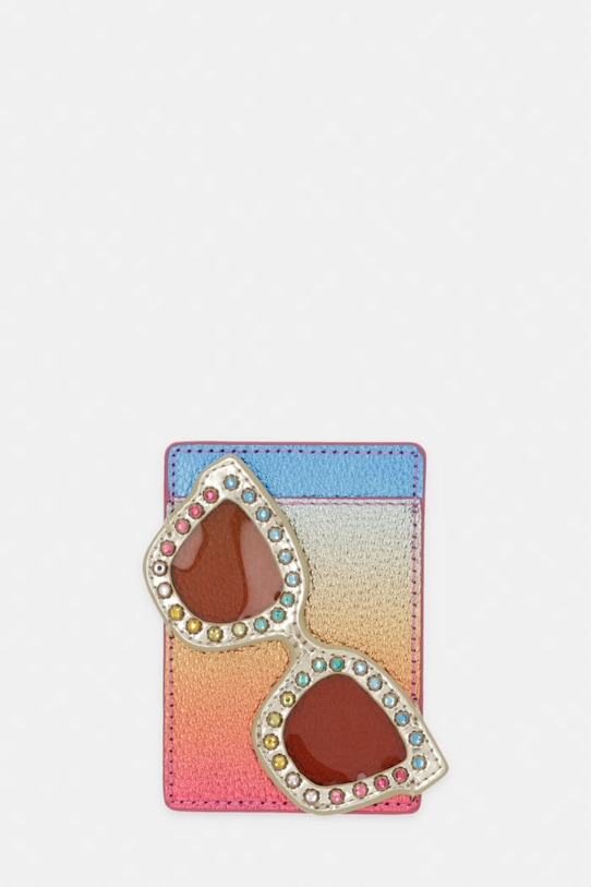 Kurt Geiger London etui na karty damskie skórzane multicolor 5605899019