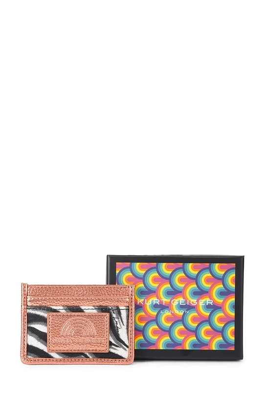Kurt Geiger London etui na karty damskie Shoreditch 2754501609 biały