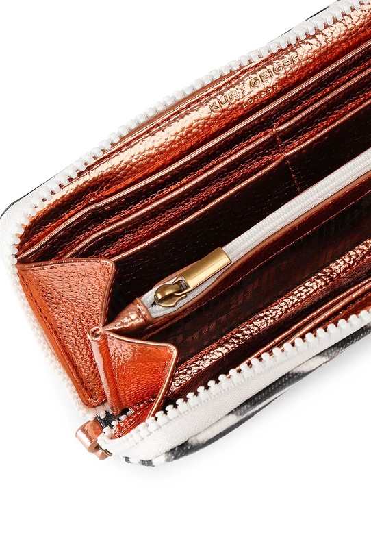 Kurt Geiger London portfel damski Southbank czarny 5012301609