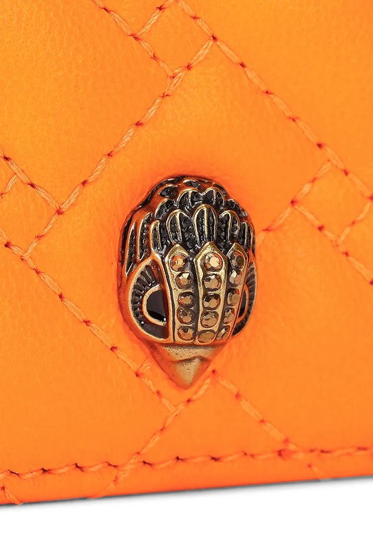 Kurt Geiger London puzdro na karty dámske kožené Kensington oranžová 5368157129