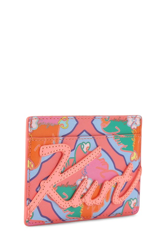 Kurt Geiger London pouzdro na karty dámské kožené 5600357119 vícebarevná SS26