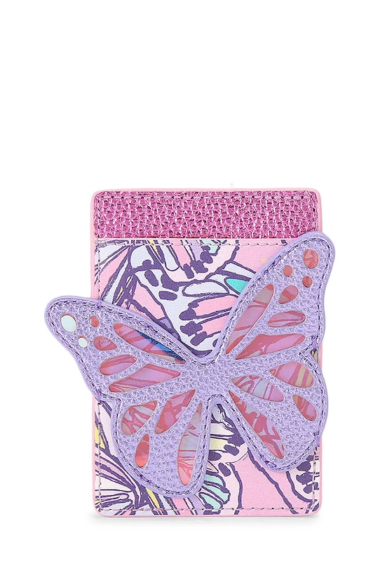 Kurt Geiger London etui za kartice za žene kožni roza 5605295019