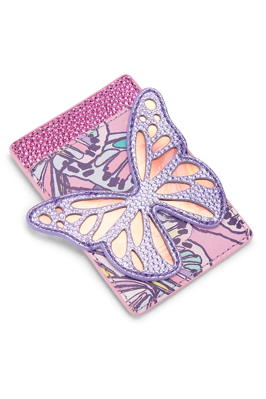 Kurt Geiger London etui za kartice za žene kožni roza 5605295019