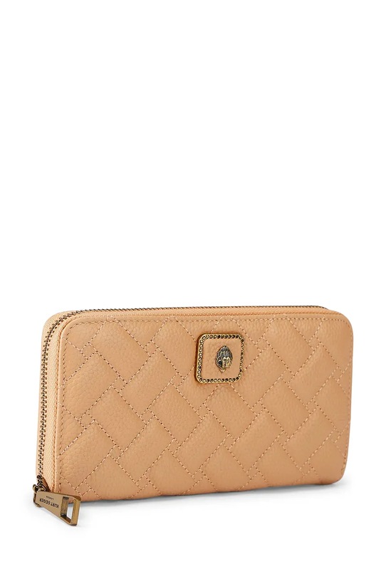 Kurt Geiger London portfel damski skórzany Pimlico 5379848109 zielony SS26