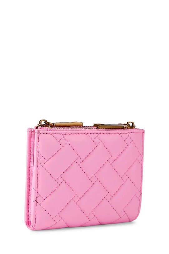 Kurt Geiger London etui na karty damskie skórzane Kensington 4198798109 różowy SS26