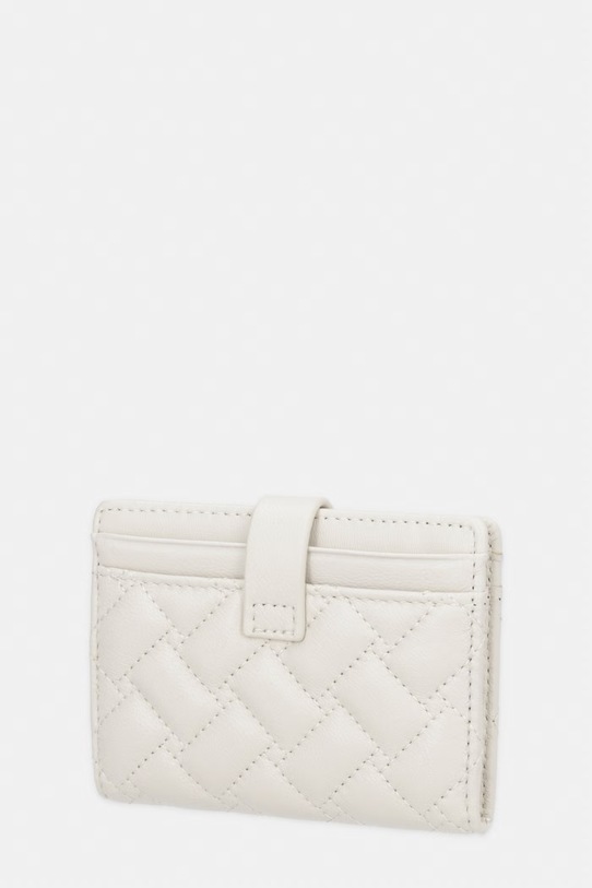 Kurt Geiger London etui na karty damskie skórzane Kensington 5018441109 beżowy SS26