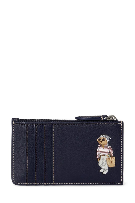 Polo Ralph Lauren portfel damski skórzany granatowy 427P10991