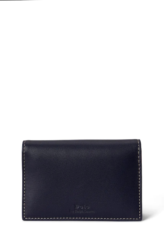 Polo Ralph Lauren portfel damski skórzany 427P10992 granatowy SS26