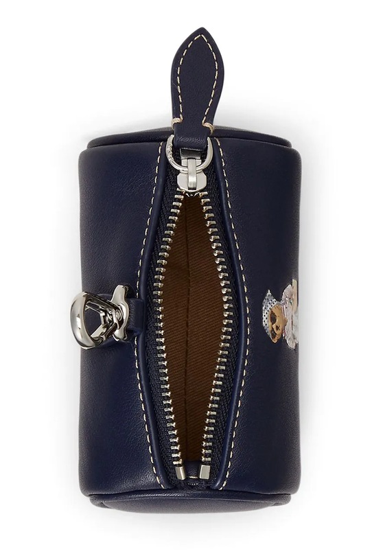 Akcesoria Polo Ralph Lauren portmonetka damska skórzana 427P10993 granatowy