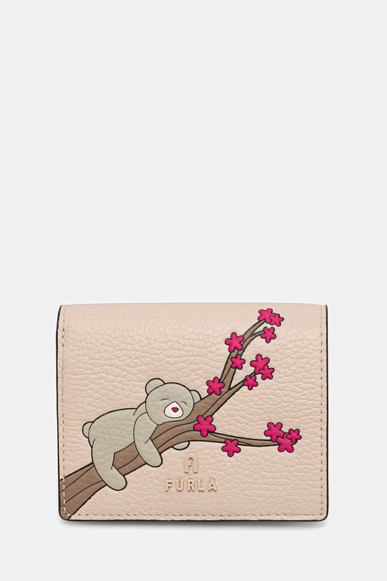 Furla portfel damski skórzany Camelia beżowy WP00304.BX4433.4782S