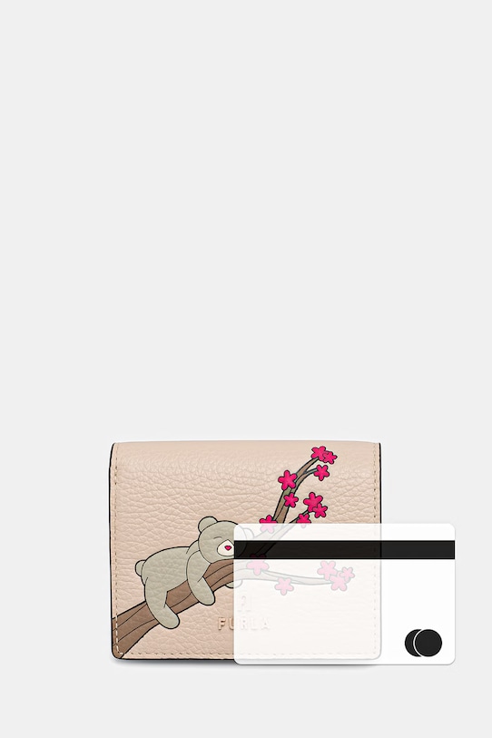 Furla portfel damski skórzany Camelia WP00304.BX4433.4782S beżowy