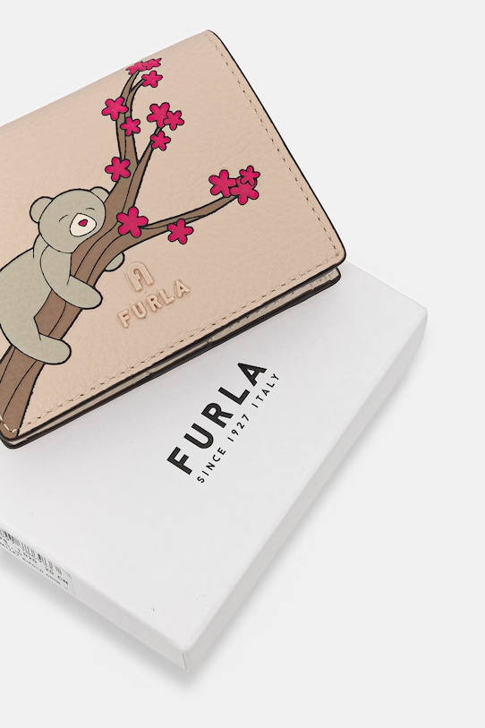 Furla portfel damski skórzany Camelia beżowy WP00304.BX4433.4782S