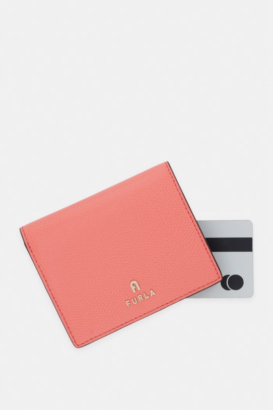 Furla portfel damski skórzany Camelia pomarańczowy WP00304.ARE000.4506S