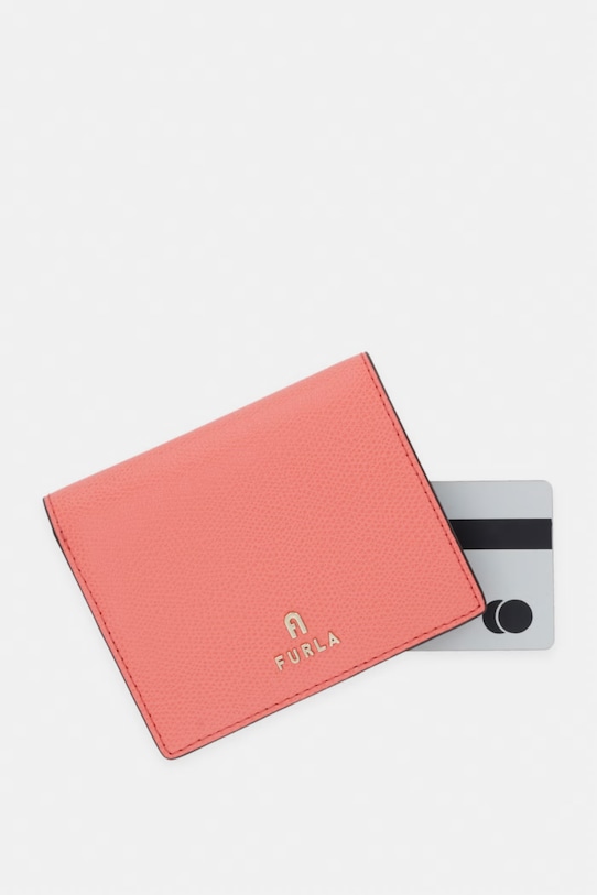 Furla portfel damski skórzany Camelia pomarańczowy WP00304.ARE000.4506S