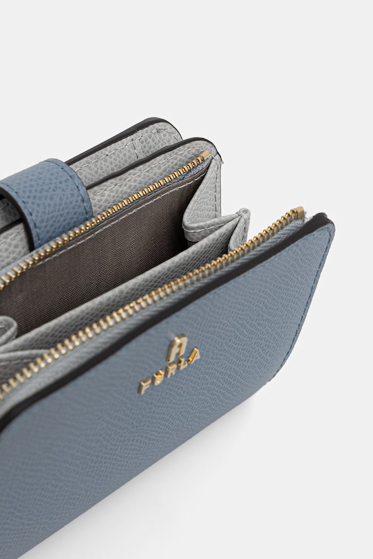 Furla portfel damski skórzany Camelia niebieski WP00315.ARE000.4352S