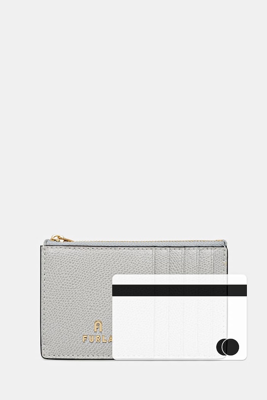 Furla portfel damski skórzany Camelia M szary WP00310.ARE000.CRH00