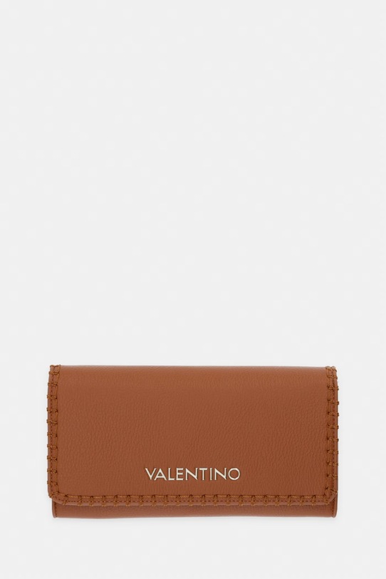 Valentino Bags portfel damski z imitacji skóry ALEKSANDRA brązowy VPS9W9113