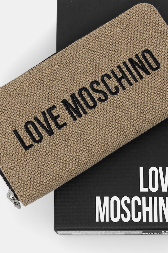 Love Moschino portfel damski beżowy JC5511PP0OKB190A