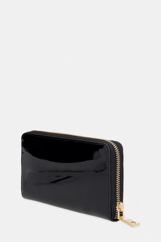 Love Moschino portfel damski z imitacji skóry JC5513PP0OKE0000 czarny SS26