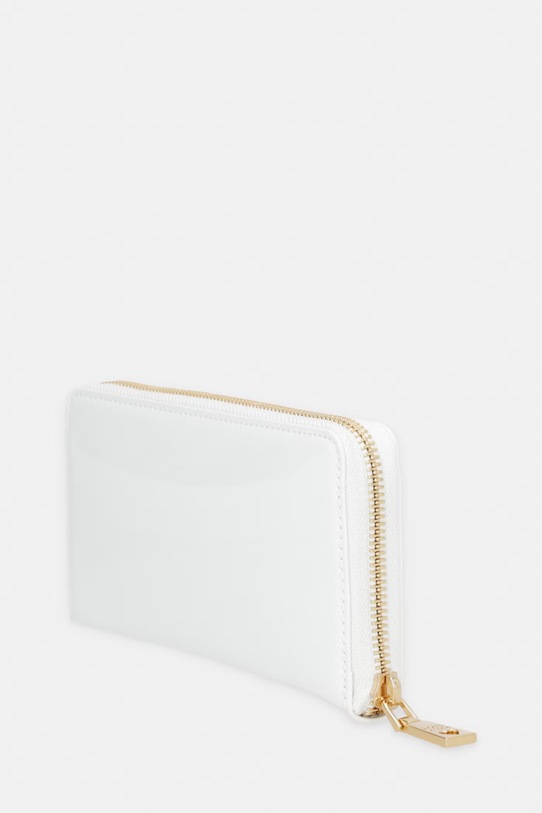 Love Moschino portfel damski z imitacji skóry JC5513PP0OKE0100 biały SS26
