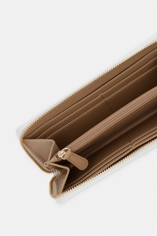 Akcesoria Love Moschino portfel damski z imitacji skóry JC5513PP0OKE0100 biały