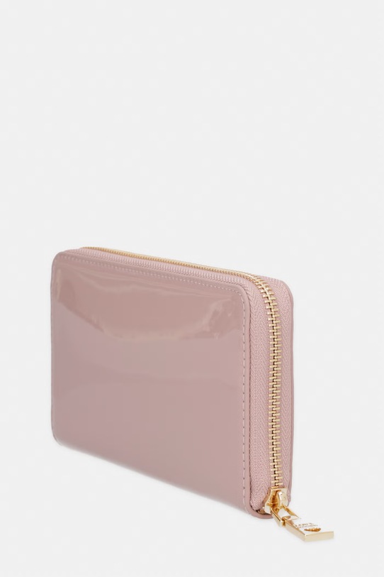 Love Moschino portfel damski z imitacji skóry JC5513PP0OKE0600 różowy SS26