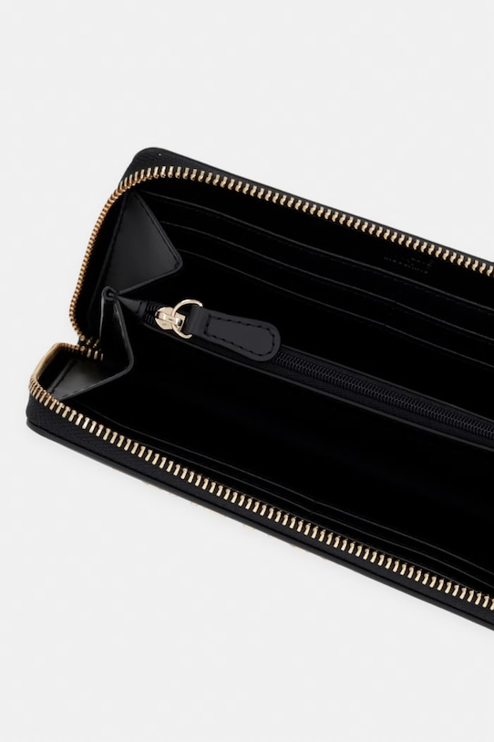 Akcesoria Love Moschino portfel damski z imitacji skóry JC5611PP0OKD0000 czarny