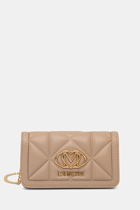 Love Moschino portfel damski beżowy JC5640PP0OLC0209