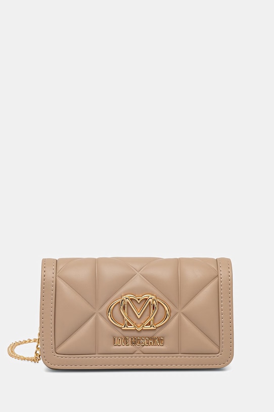 Love Moschino portfel damski beżowy JC5640PP0OLC0209