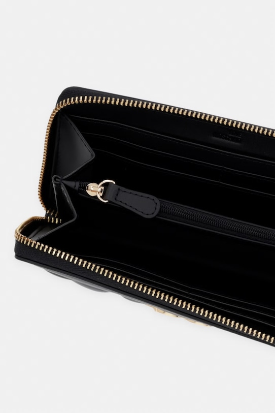 Akcesoria Love Moschino portfel damski z imitacji skóry JC5644PP0OLC0000 czarny